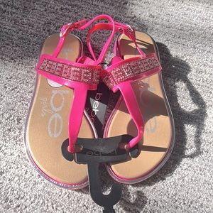 Bebe Girl Jelly Strap Sandals
